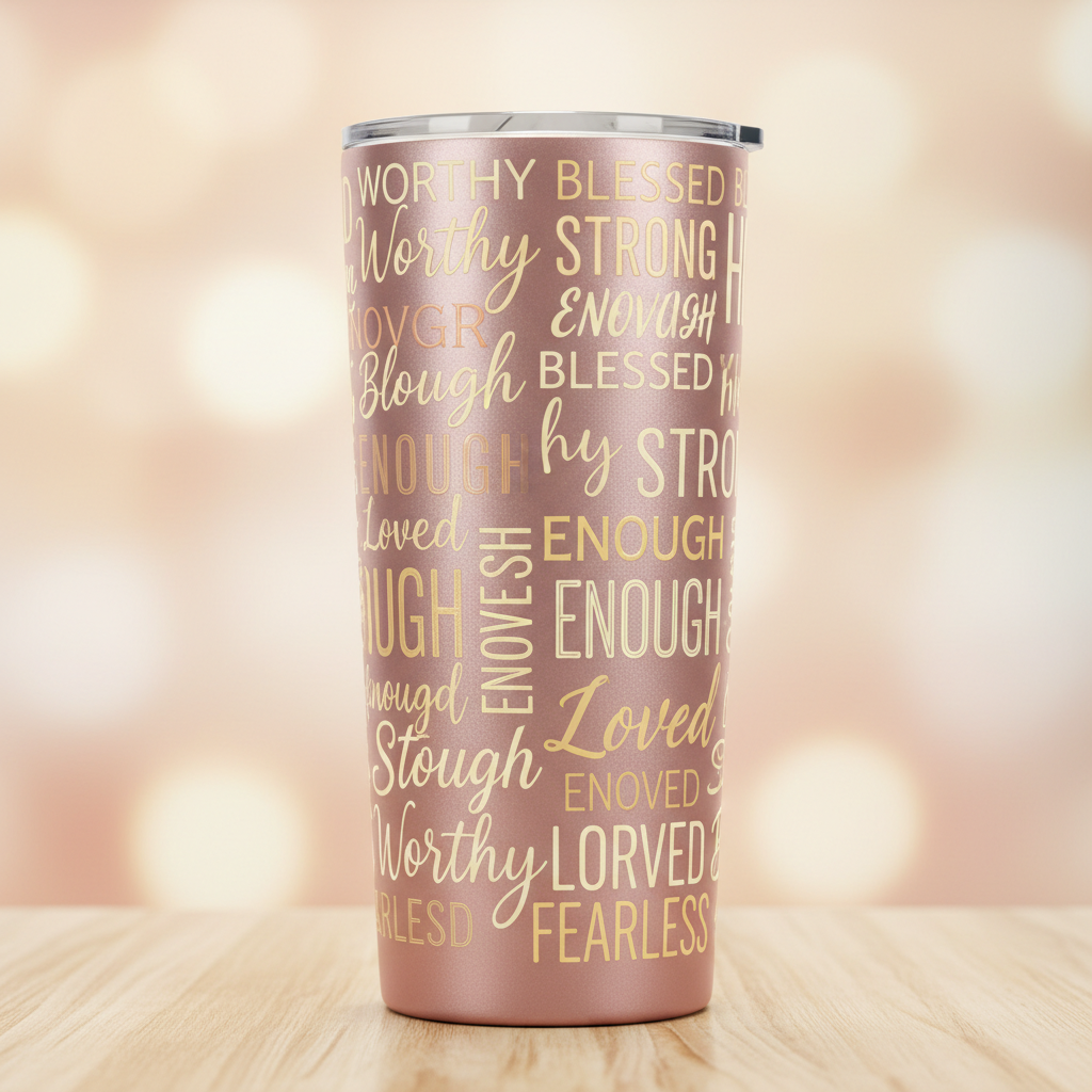 Affirmations Tumbler