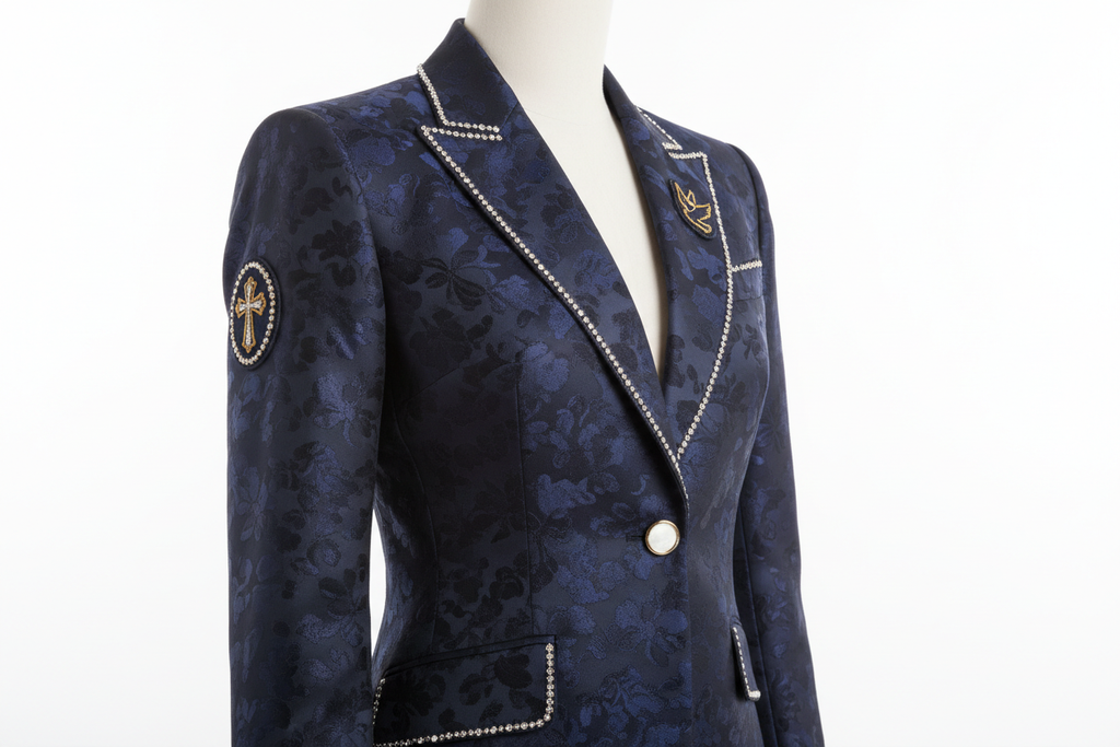 Junk Blazer - Classy Patches and Light Stones
