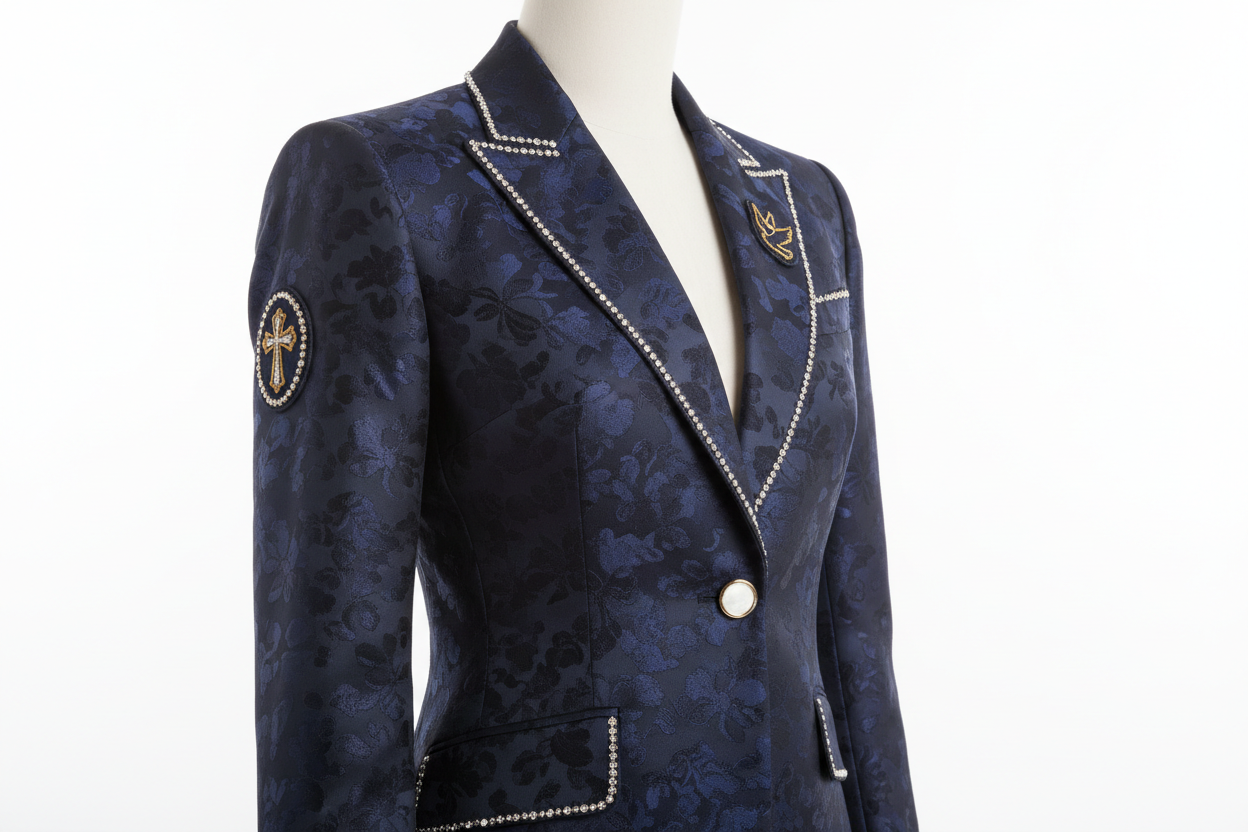 Junk Blazer - Classy Patches and Light Stones