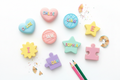 Custom Large Erasers with names and shapes