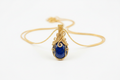 Wire-Wrapped Pendant Necklace