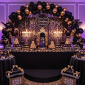 Krazy Kool VIP Experience with throne chair, treat table and premium balloon arch