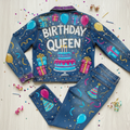 Custom Birthday Denim Set