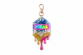 Neon Name Tag Keychain